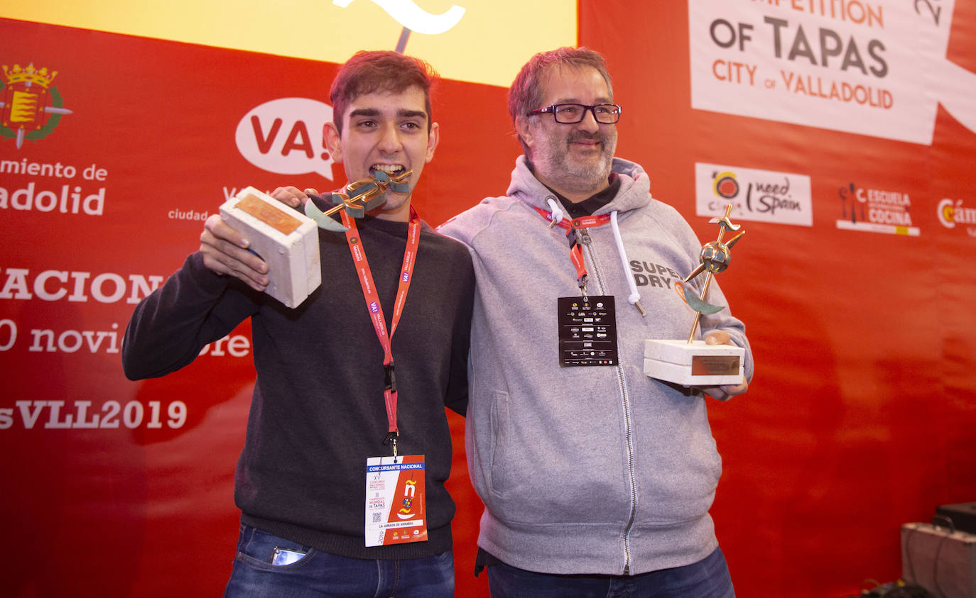 Fotos: Entrega de premios del Concurso Nacional de Pinchos y Tapas y la tercera del Campeonato Mundial de Tapas Ciudad de Valladolid