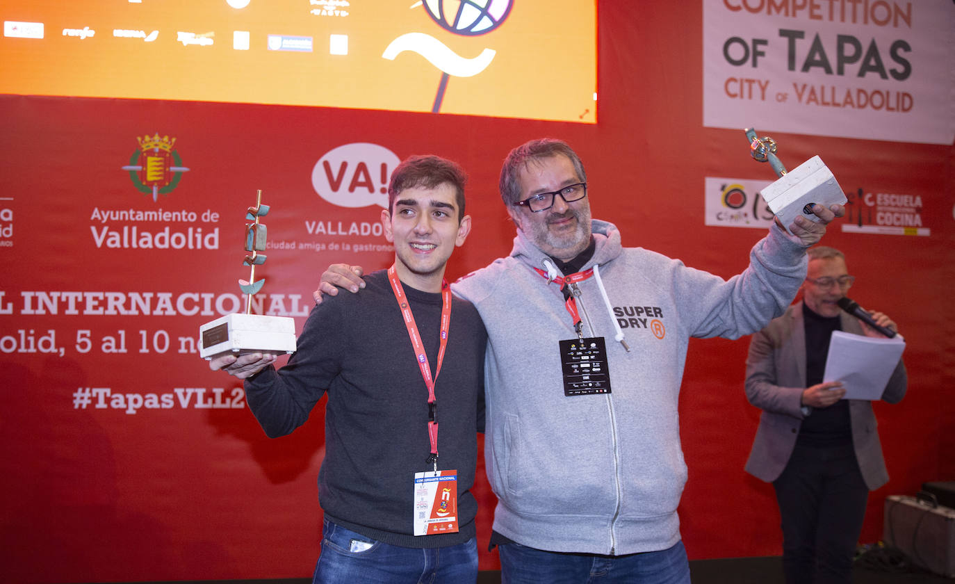 Fotos: Entrega de premios del Concurso Nacional de Pinchos y Tapas y la tercera del Campeonato Mundial de Tapas Ciudad de Valladolid