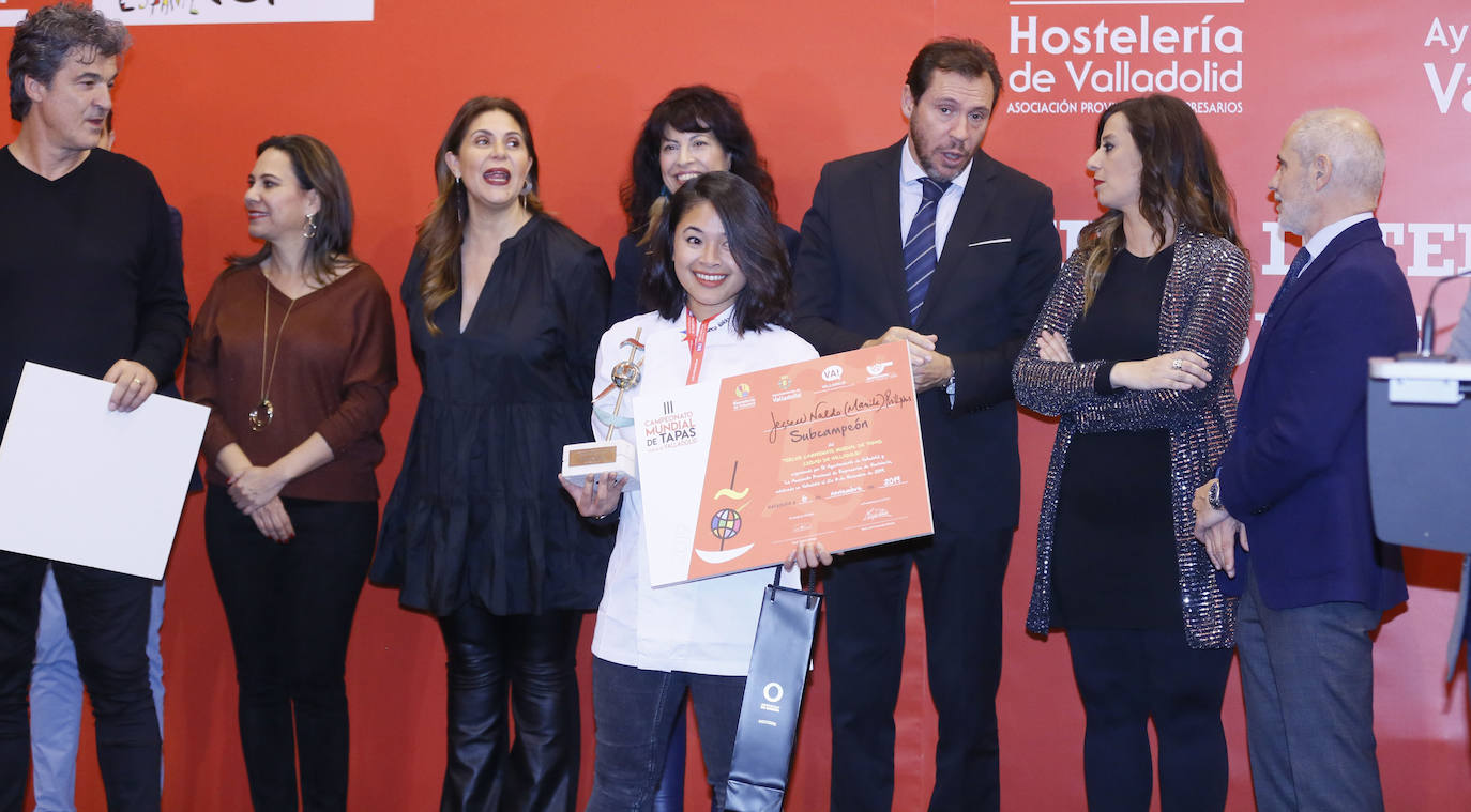 Fotos: Entrega de premios del Concurso Nacional de Pinchos y Tapas y la tercera del Campeonato Mundial de Tapas Ciudad de Valladolid