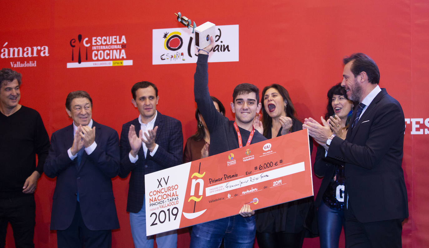 Fotos: Entrega de premios del Concurso Nacional de Pinchos y Tapas y la tercera del Campeonato Mundial de Tapas Ciudad de Valladolid