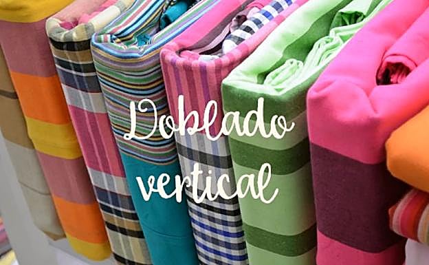 'Limpio y ordenado' con Laura Cáneva: iniciación al doblado vertical