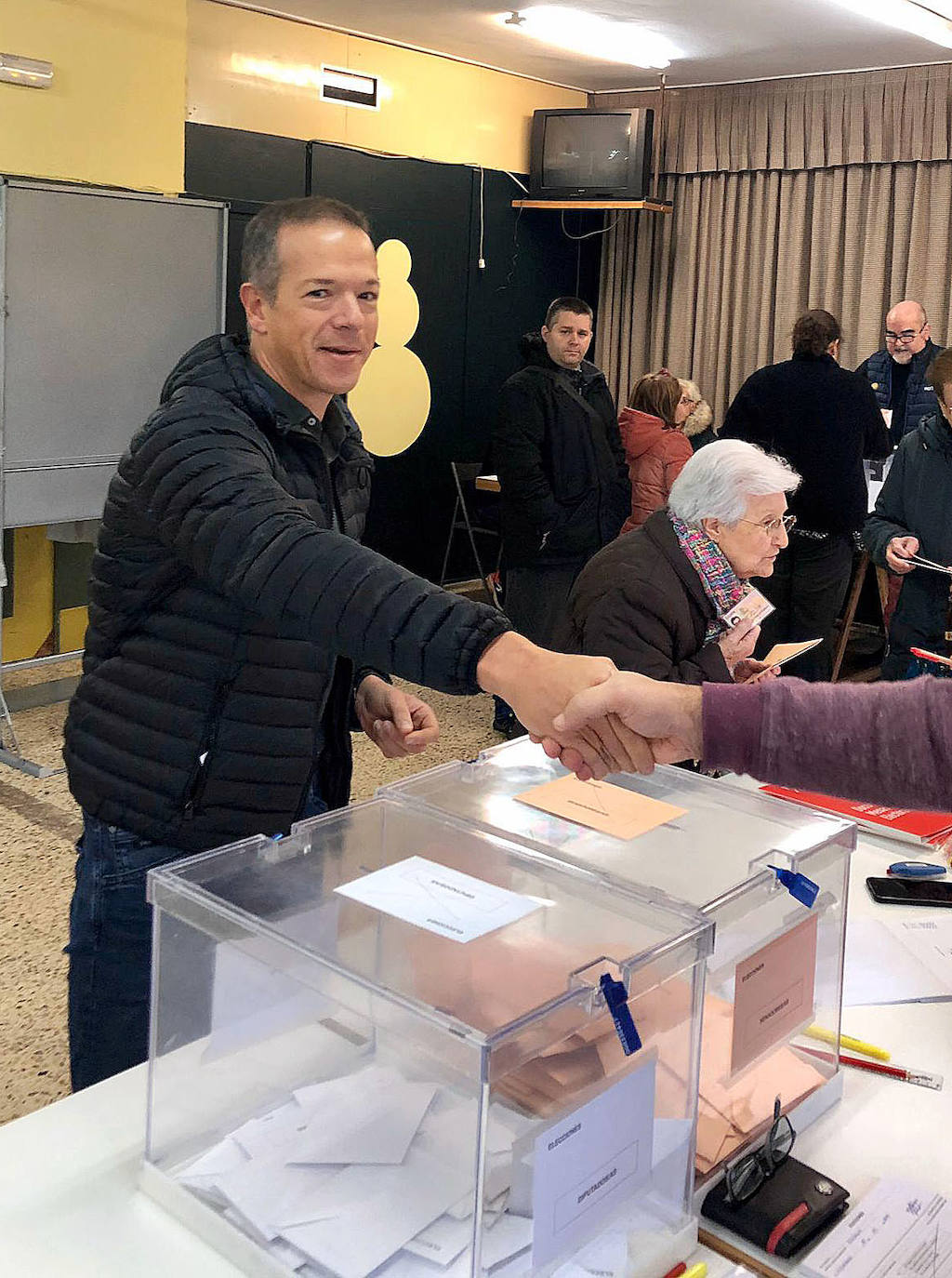 El cabeza de lista al Senado por el PSOE de Burgos, Ander Gil.