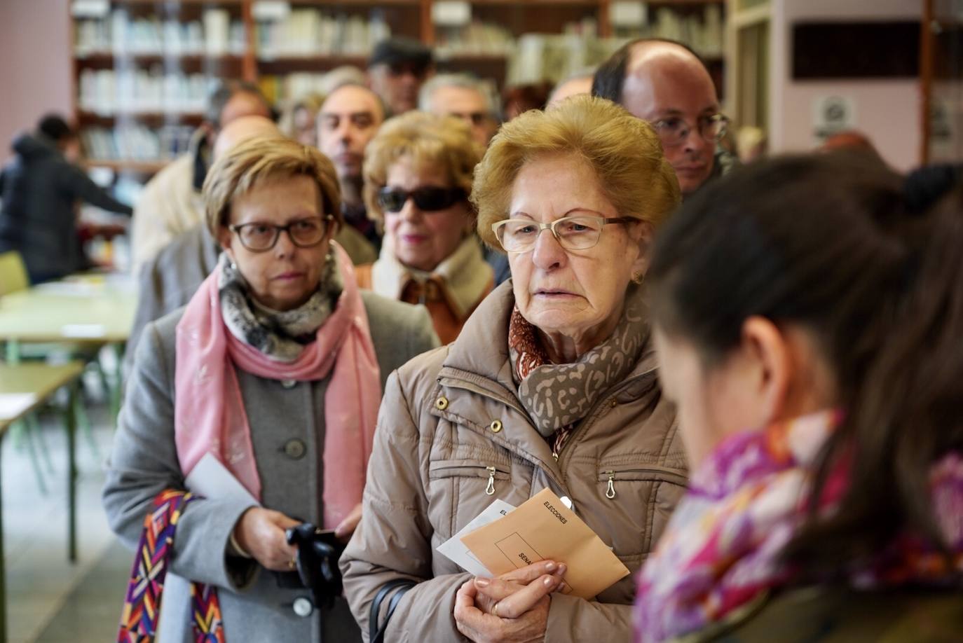 Jornada electoral en Valladolid.