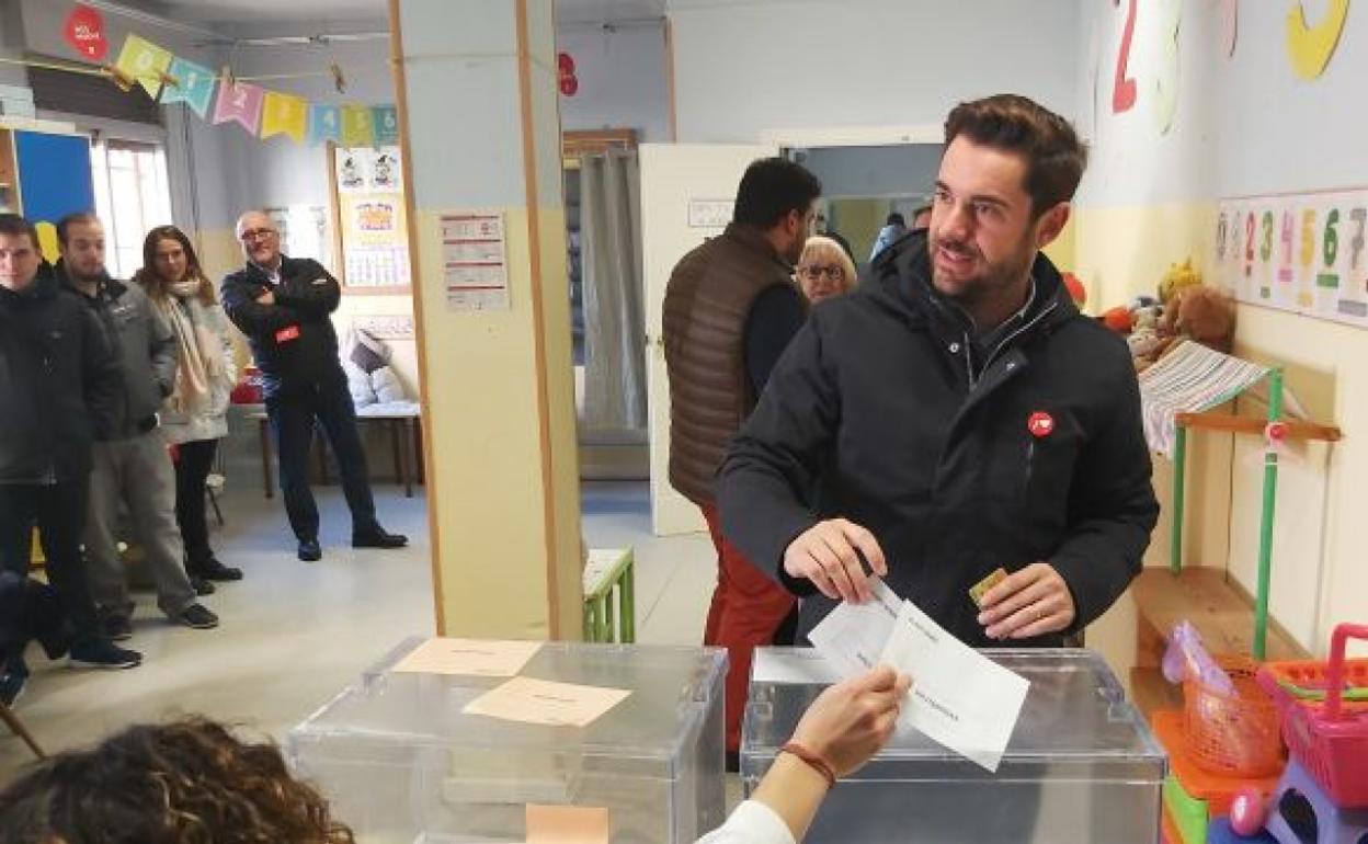 Antidio Fagúndez, número uno del PSOE al Congreso por la provincia de Zamora. 