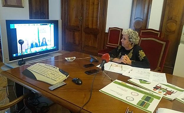 La subdelegada del Gobierno en Salamanca, Encarnación Pérez.
