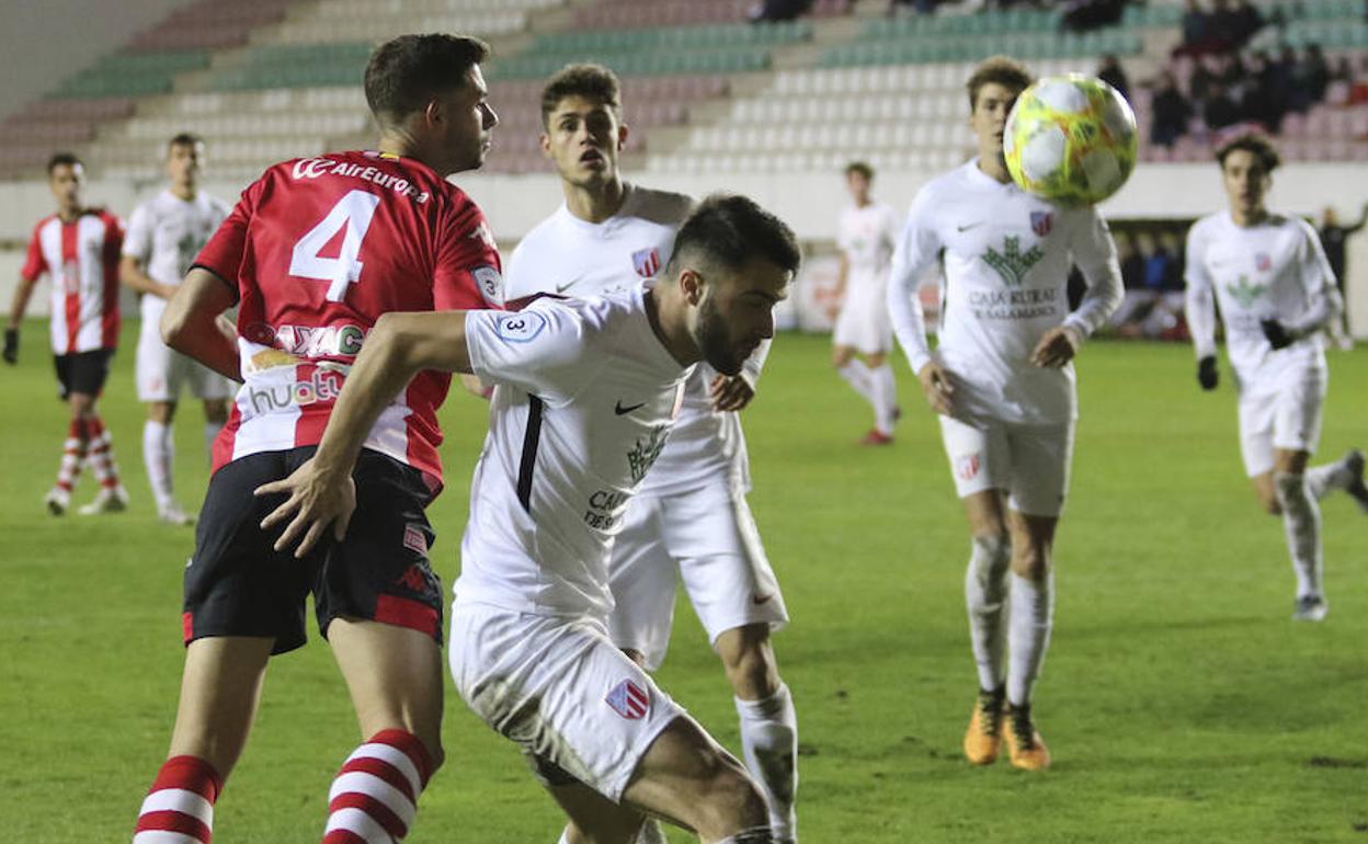 Una acción del partido en Zamora del Santa Marta.