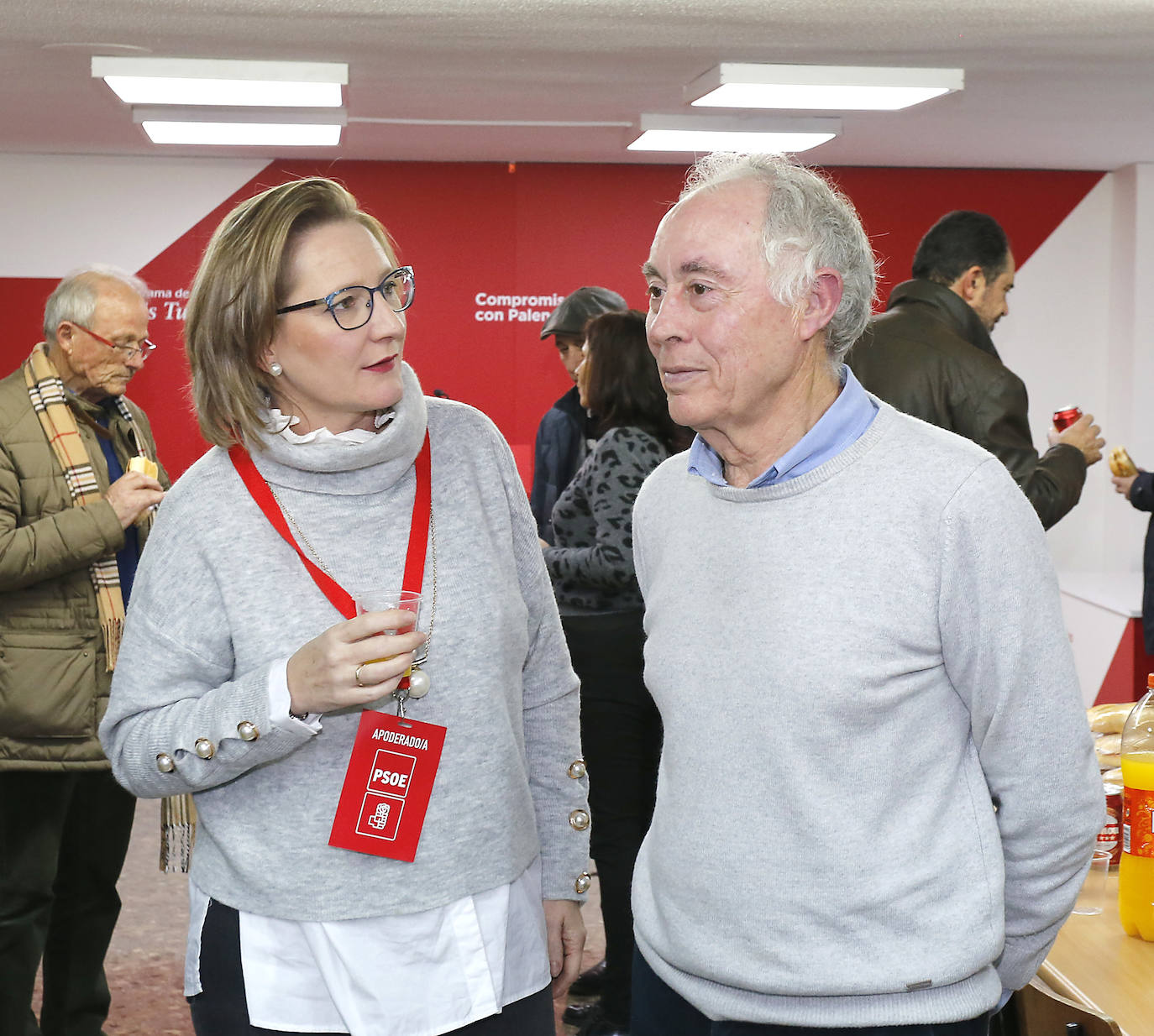 ¿Cómo viven los partidos la noche electoral en Palencia?