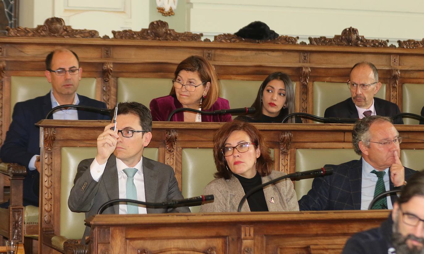 Pleno ordinario del mes de noviembre en el Ayuntamiento de Valladolid.