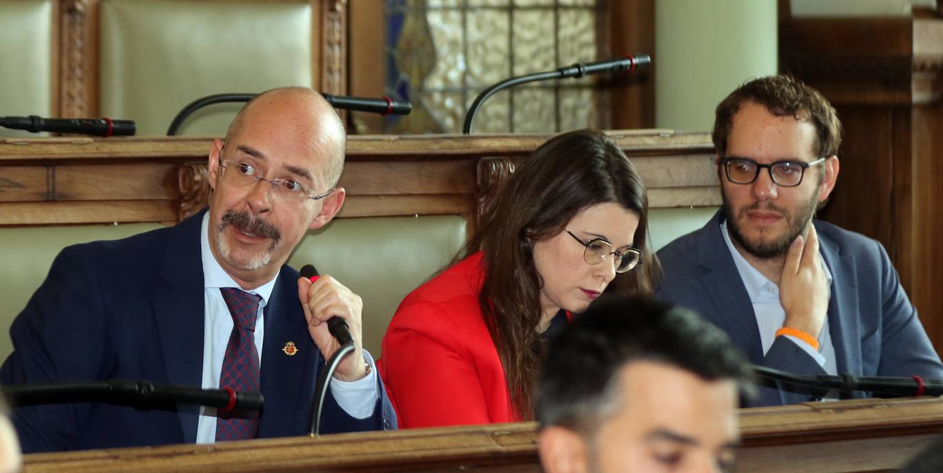 Pleno ordinario del mes de noviembre en el Ayuntamiento de Valladolid.