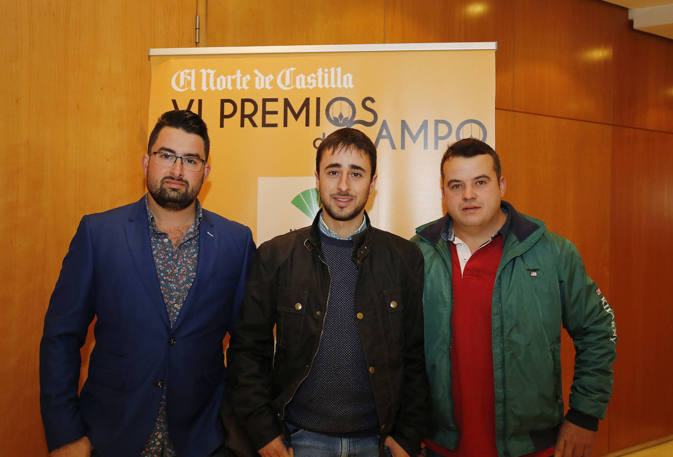Roberto Díez, Jesús Rojo y Diego García.