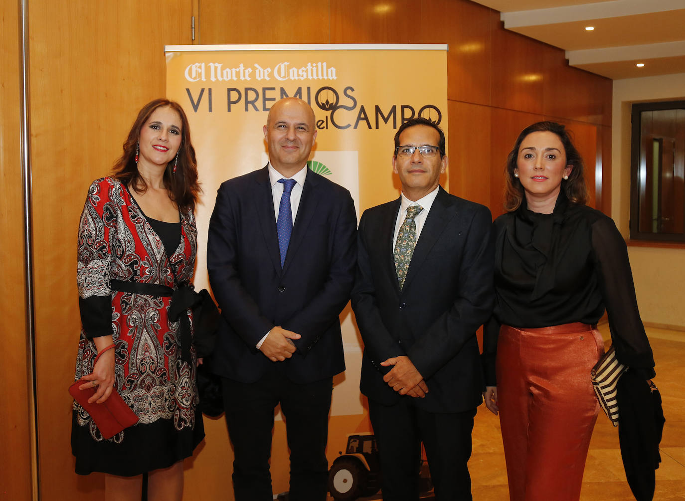 Gema Marcos, Jorge Llorente, Augusto Cobos y María González.