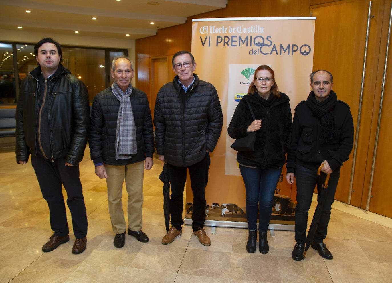 Ricardo Saiz, Miguel Ángel del Barrio, Jose Luis Saiz, Mar Sánchez y Jerónimo Prieto.