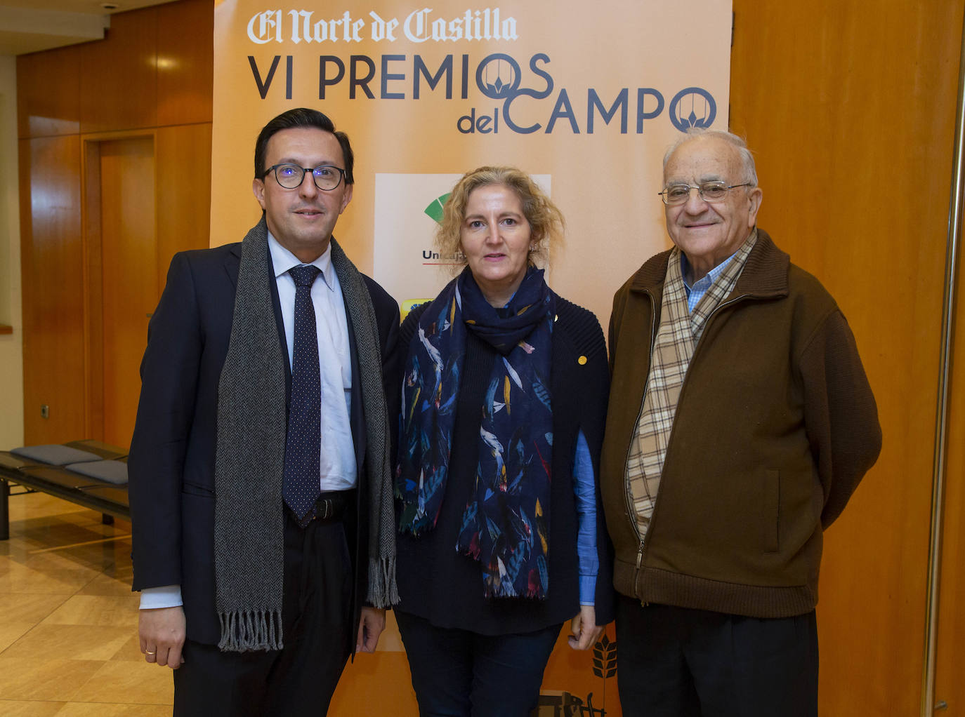 Javier Burrieza, María José Guinaldo y Albino Jorge.