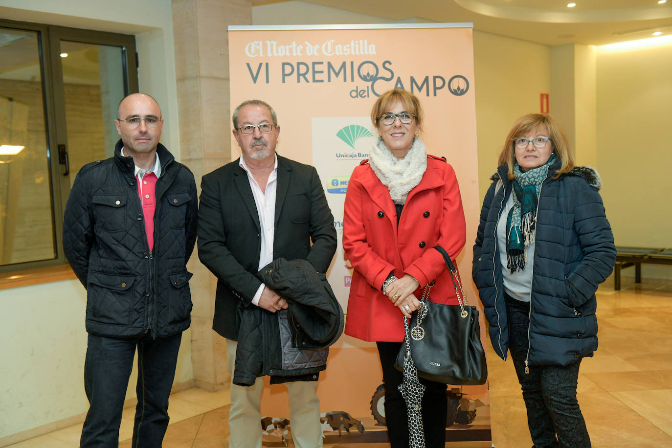 Jesús Carromero, Emilia Escudero, Teresa Redondo y Elena Pérez.