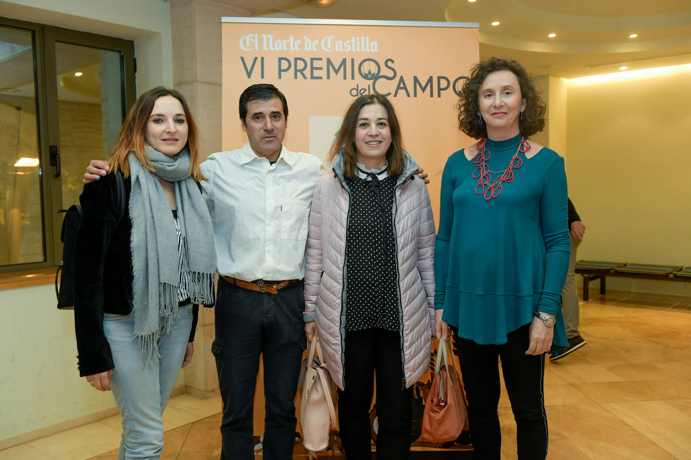 Eva Belén González, Raúl Sánchez, Lucía García y Raquel Gascón.