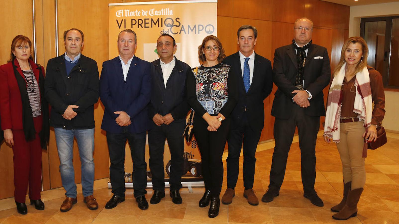 María Belén de Vega, Juan Ramón Alonso, Donaciano Dujo, Honorato Meneses, Elena Mozo, Jaime Díez, Lucio Fernández y Montse Tejerina.