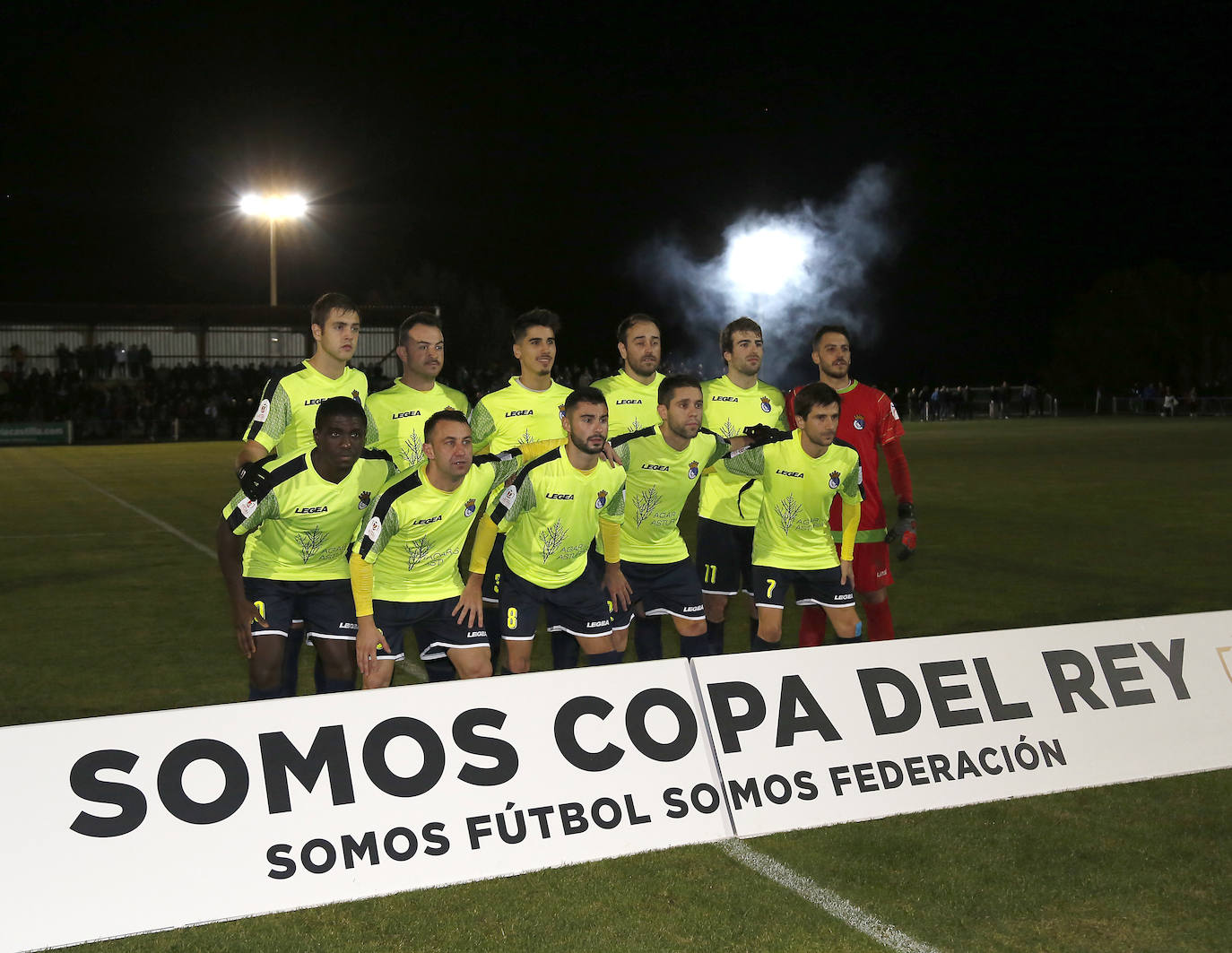 Becerril vive un sueño en la copa del rey de fútbol.