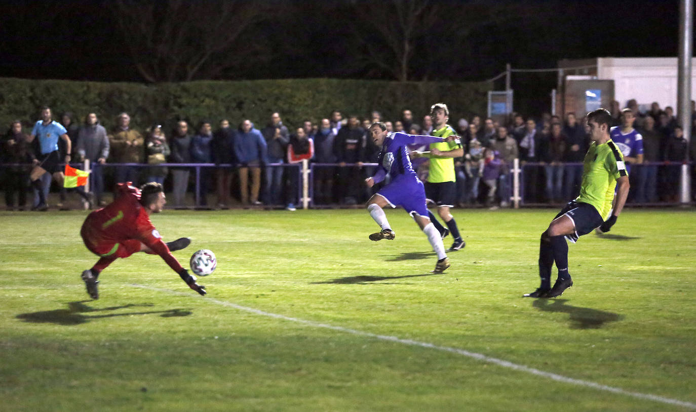 Becerril vive un sueño en la copa del rey de fútbol.