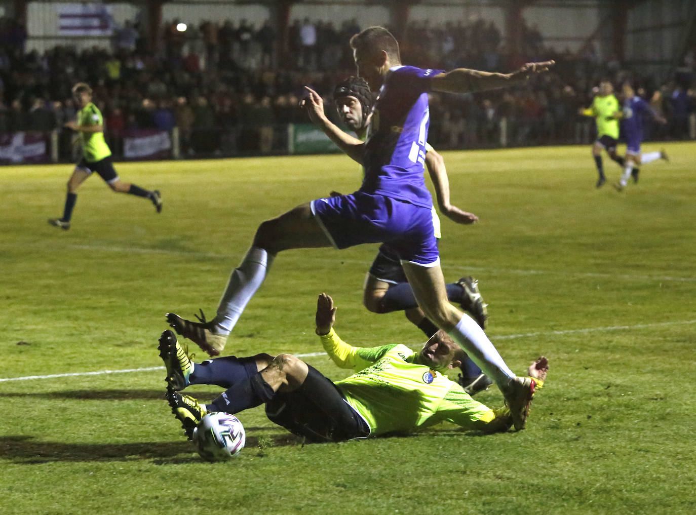 Becerril vive un sueño en la copa del rey de fútbol.