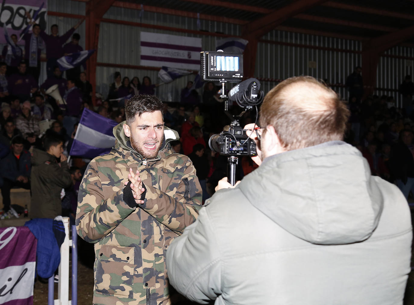 Becerril vive un sueño en la copa del rey de fútbol.