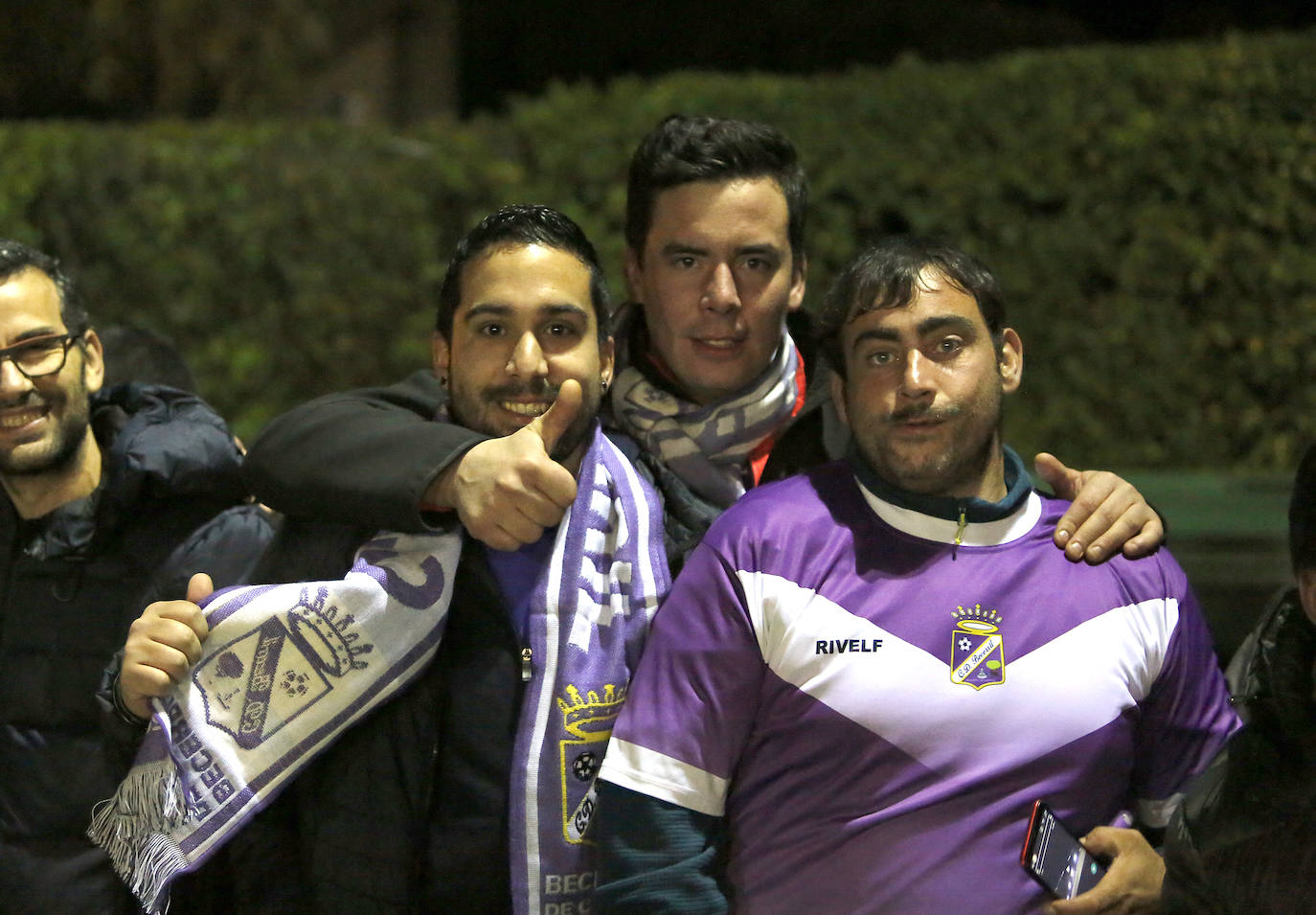 Becerril vive un sueño en la copa del rey de fútbol.