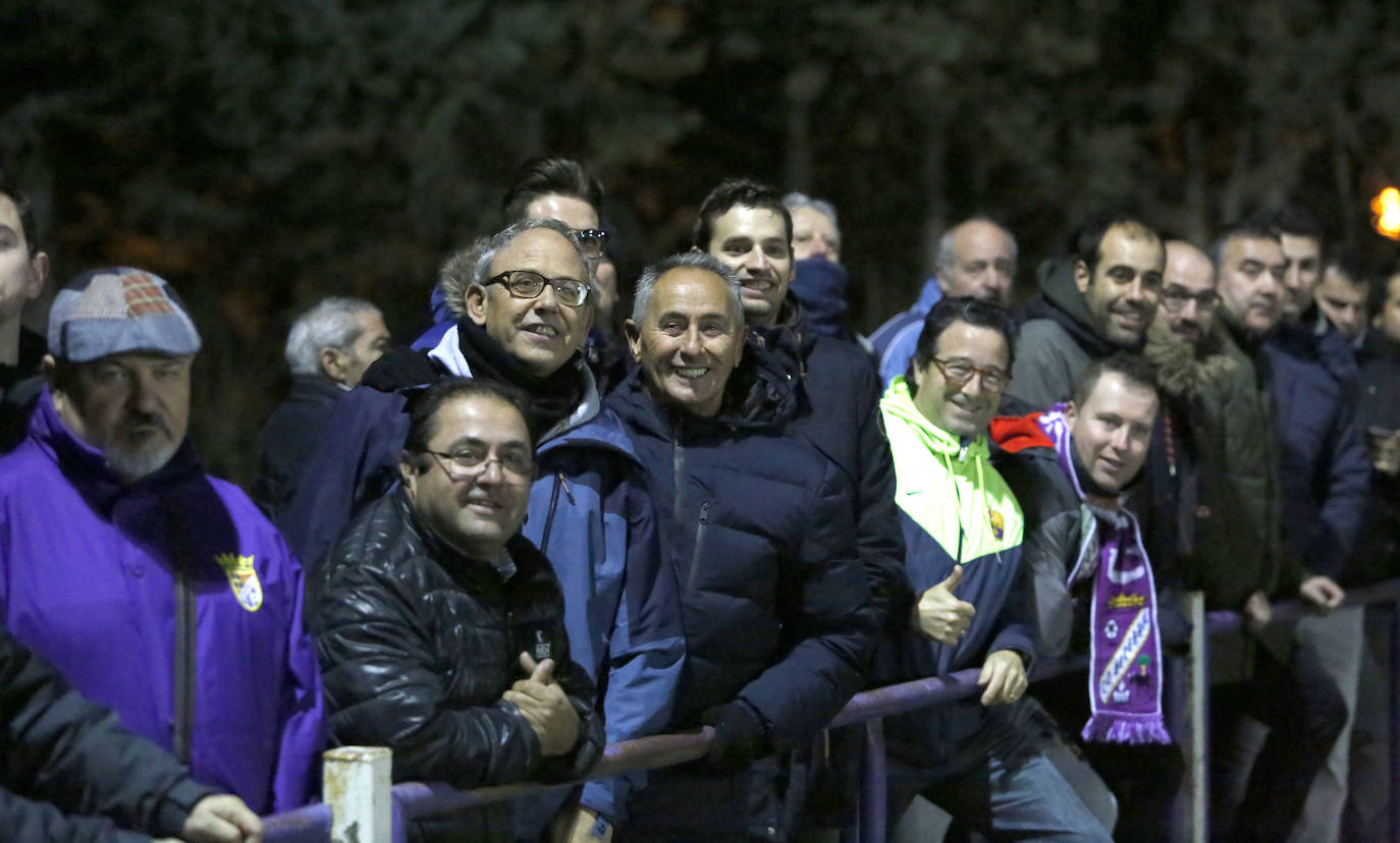 Becerril vive un sueño en la copa del rey de fútbol.