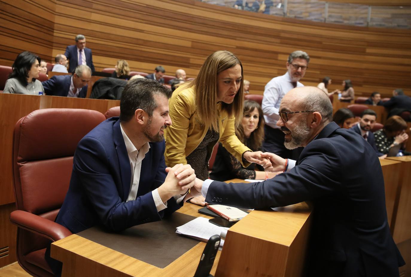 Pleno de las Cortes de Castilla y León. 