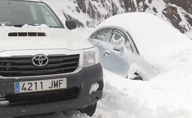 León, en alerta roja por nieve