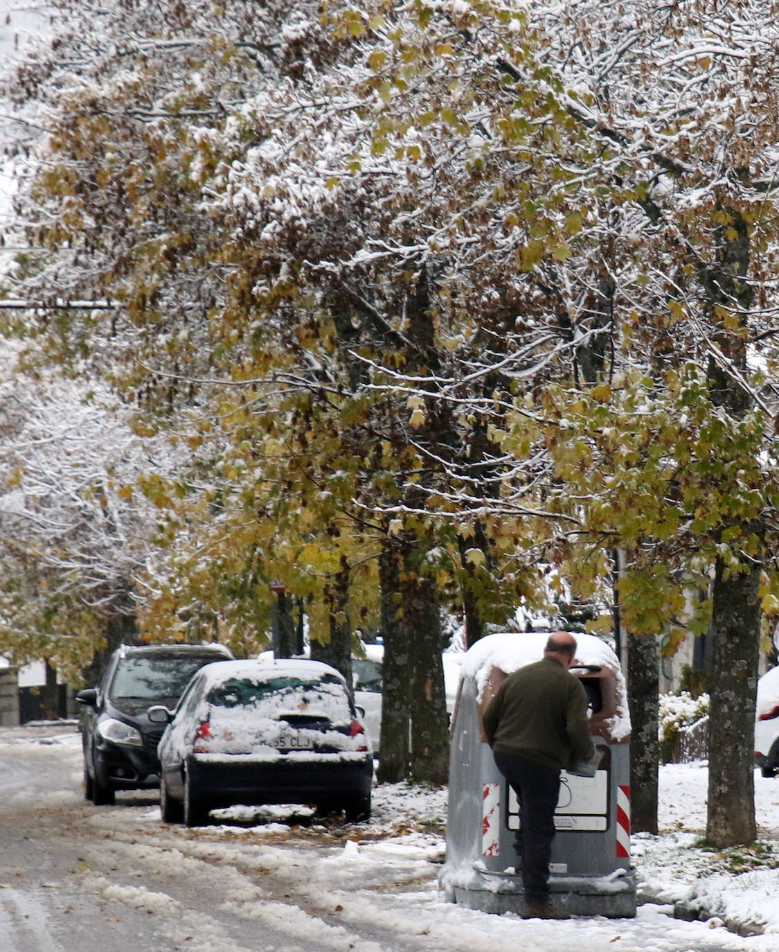 Nevada en la provincia de Segovia 
