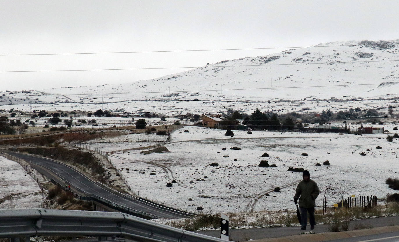Nevada en la provincia de Segovia 