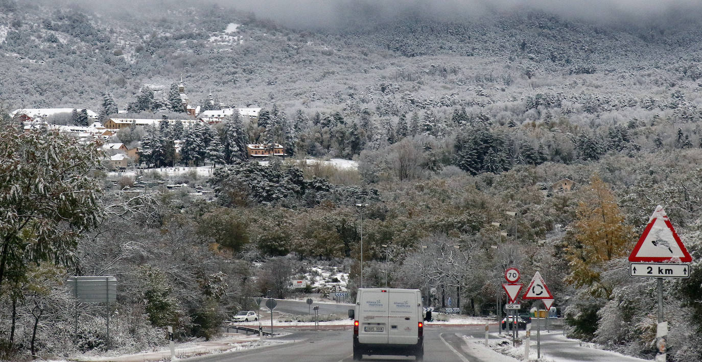 Nevada en la provincia de Segovia 