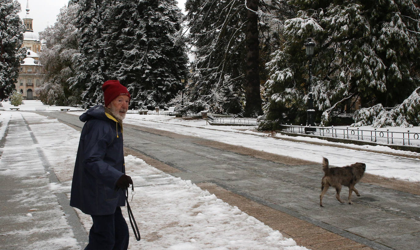 Nevada en la provincia de Segovia 