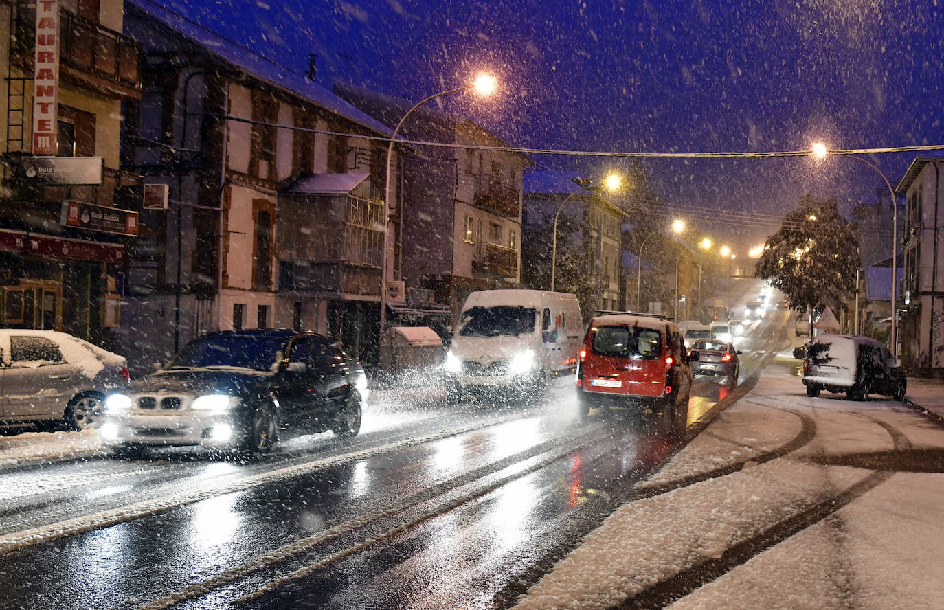 Nevada en la provincia de Segovia 