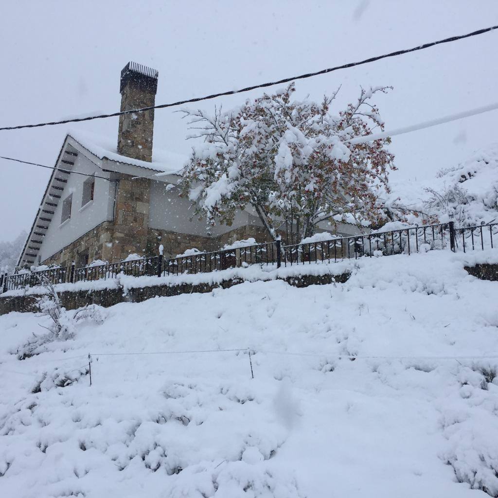 Nieve en la Montaña Palentina.