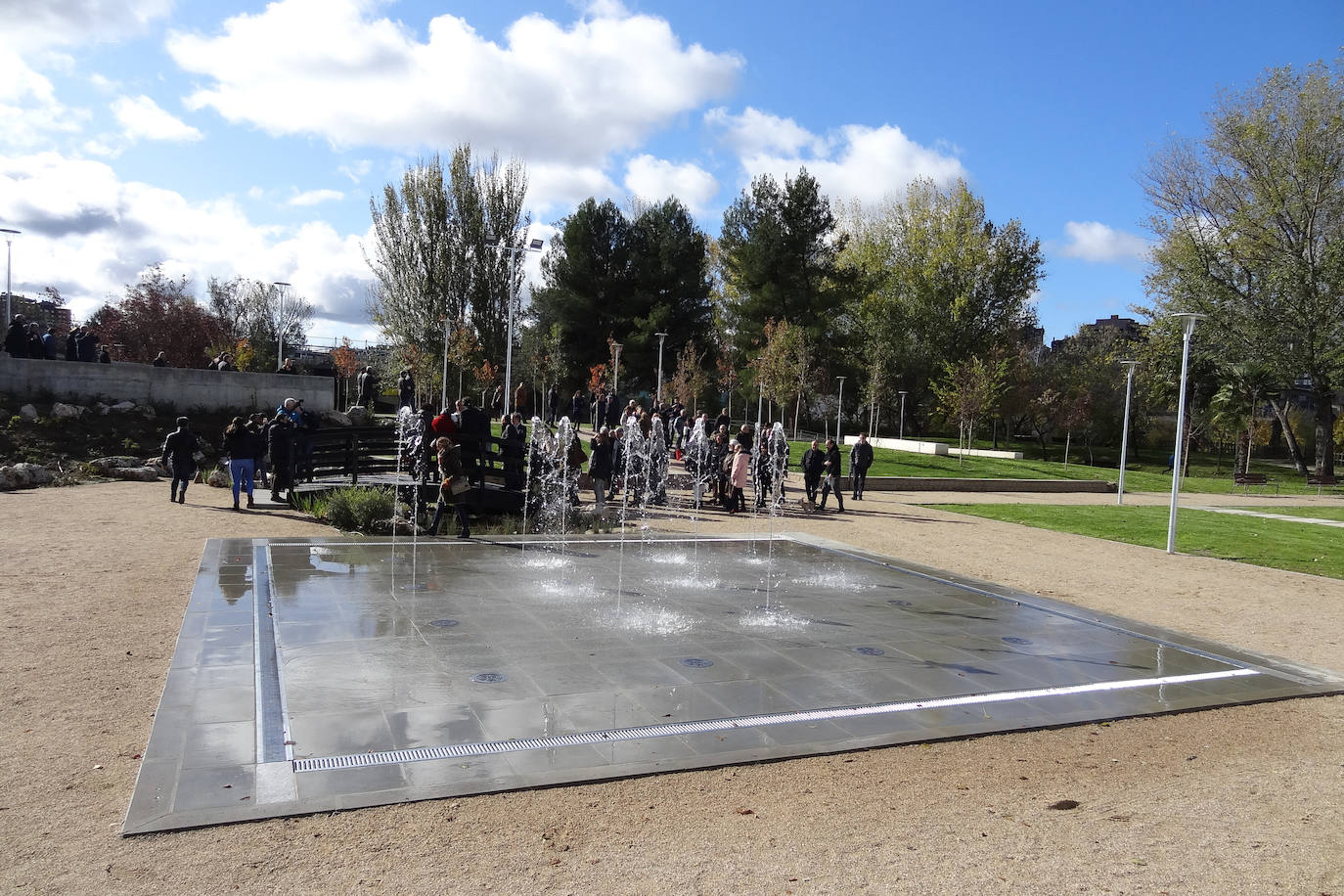 Se reabre e parque Juan de Austria con un recuerdo a Tomás Rodríguez Bolaños. 