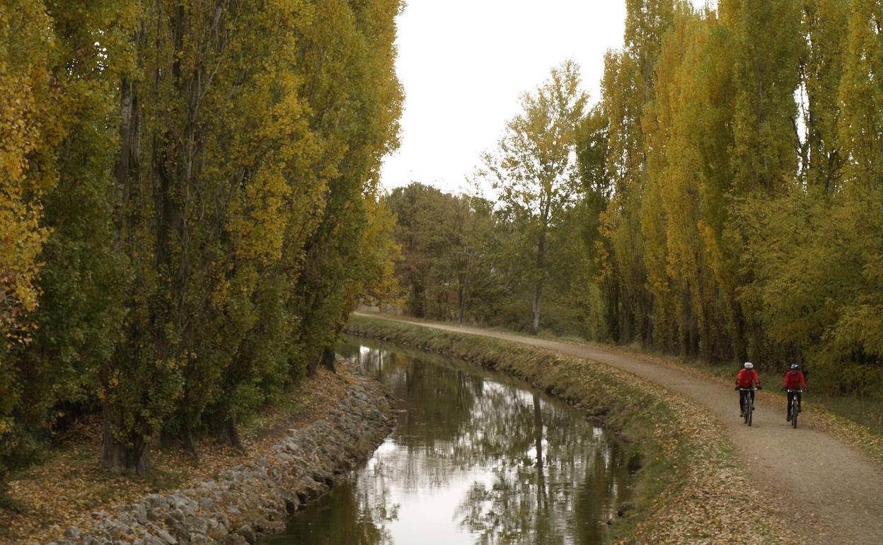 Vista general del Canal del Duero. 