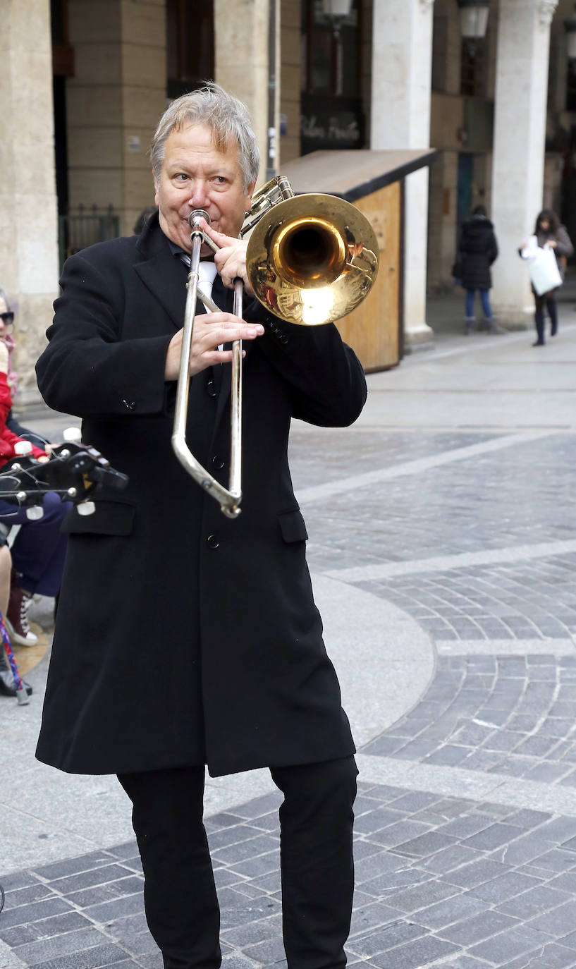 Jazz en la calle mayor.