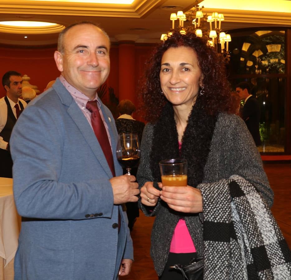 Gala de entrega de premios del Rotary Club en Valladolid.