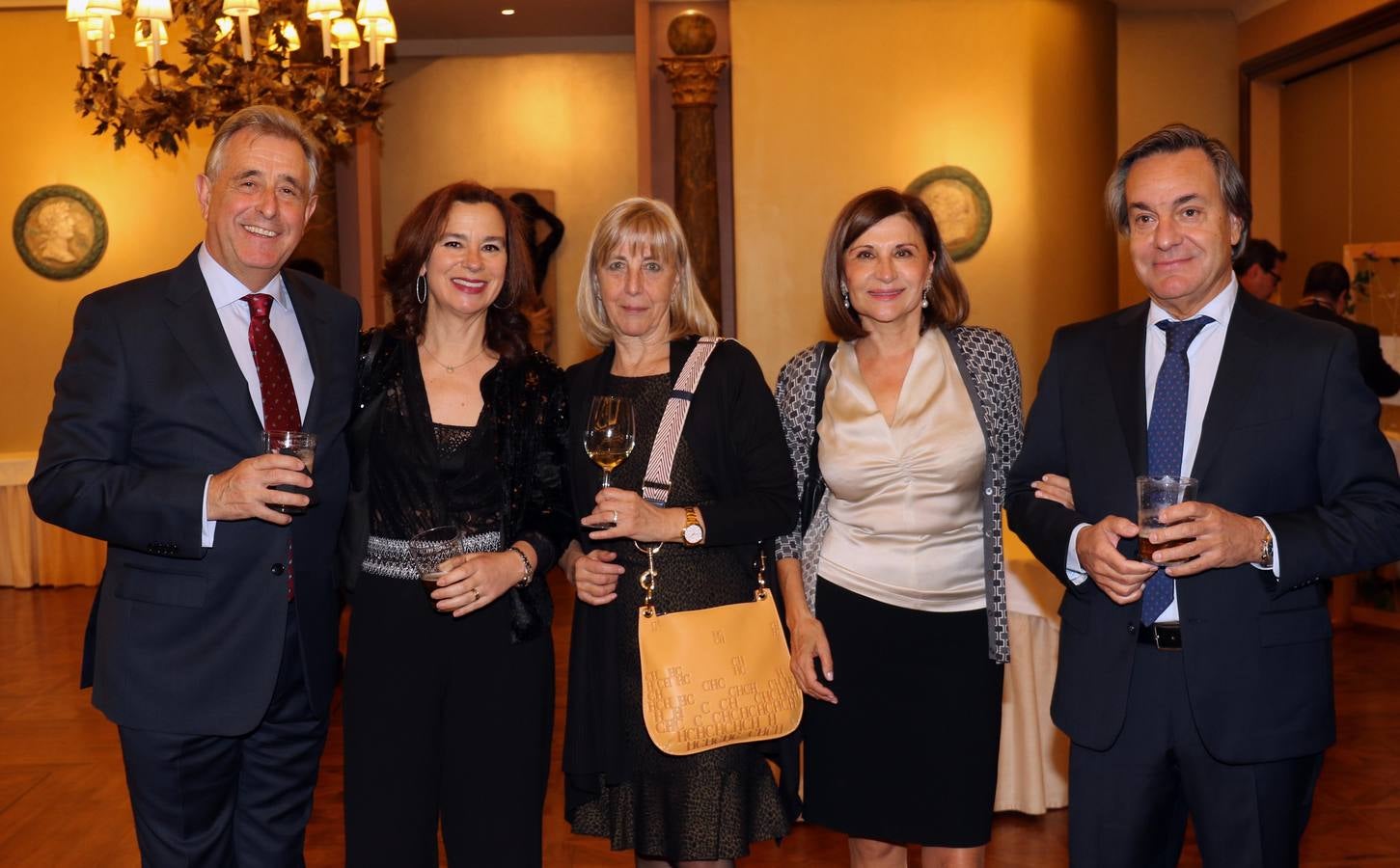 Gala de entrega de premios del Rotary Club en Valladolid.