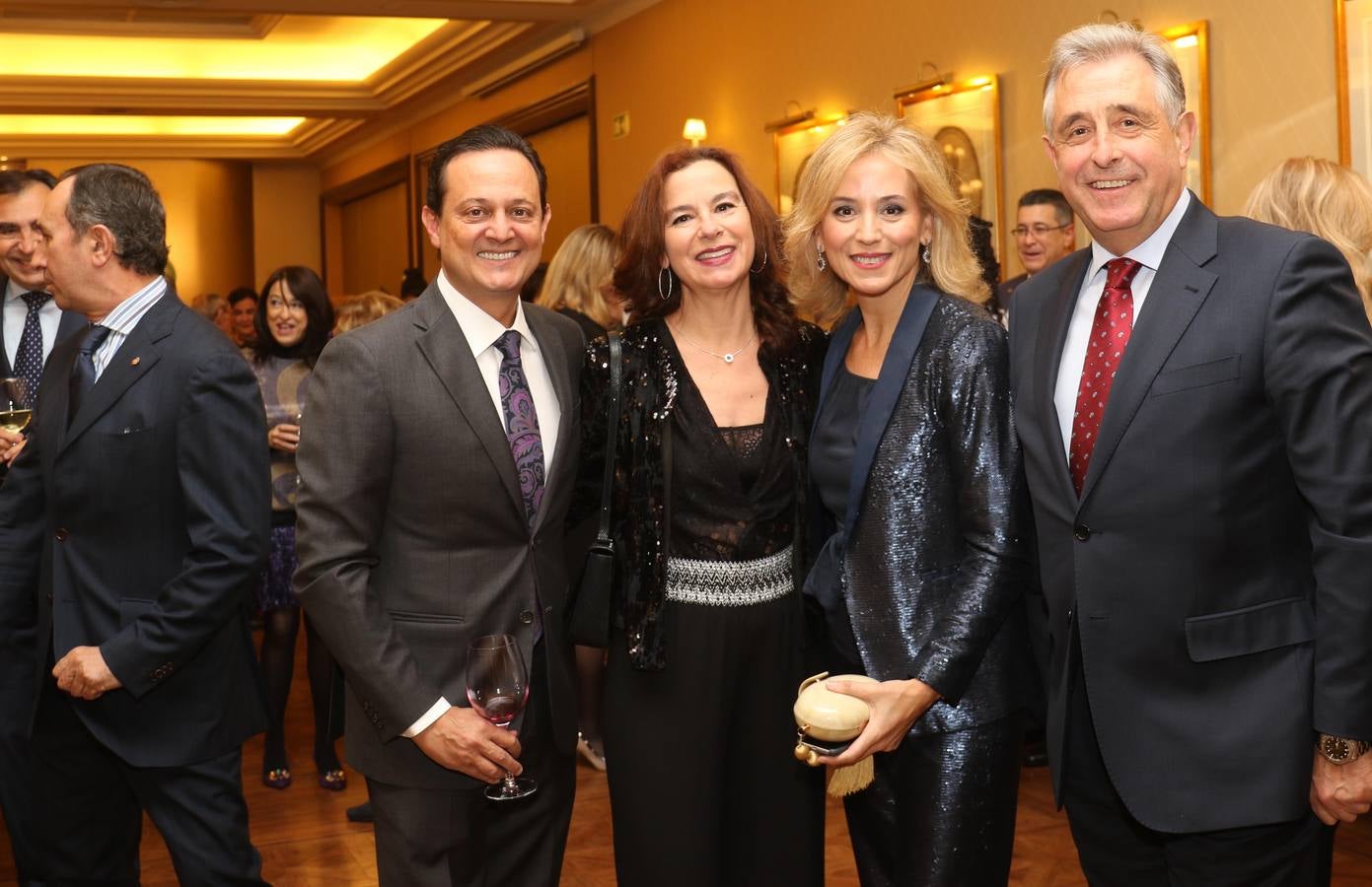 Gala de entrega de premios del Rotary Club en Valladolid.