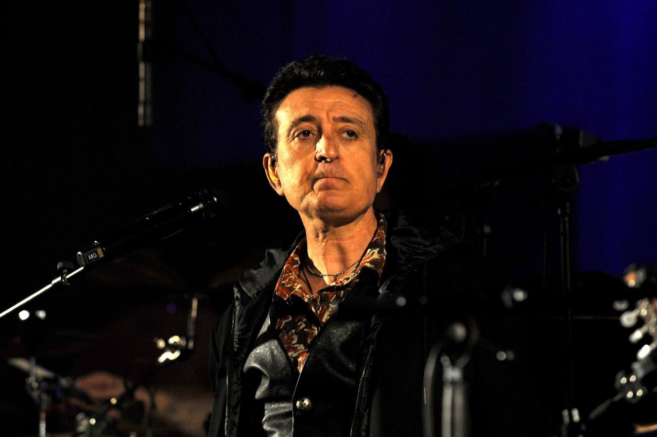 Concierto de Manolo García en el Polideportivo Huerta del Rey de Valladolid. 