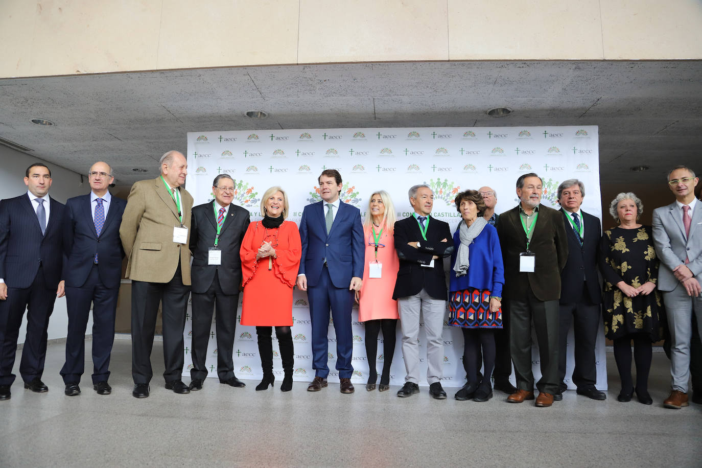 El presidente de la Junta, Alfonso Fernández Mañueco, acude al acto. 
