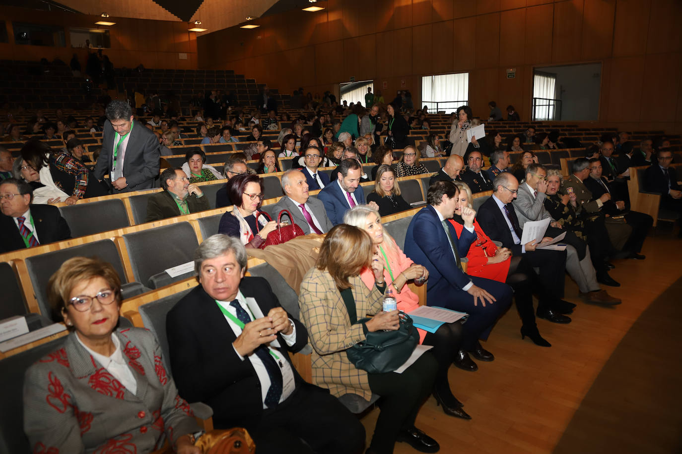 El presidente de la Junta, Alfonso Fernández Mañueco, acude al acto. 