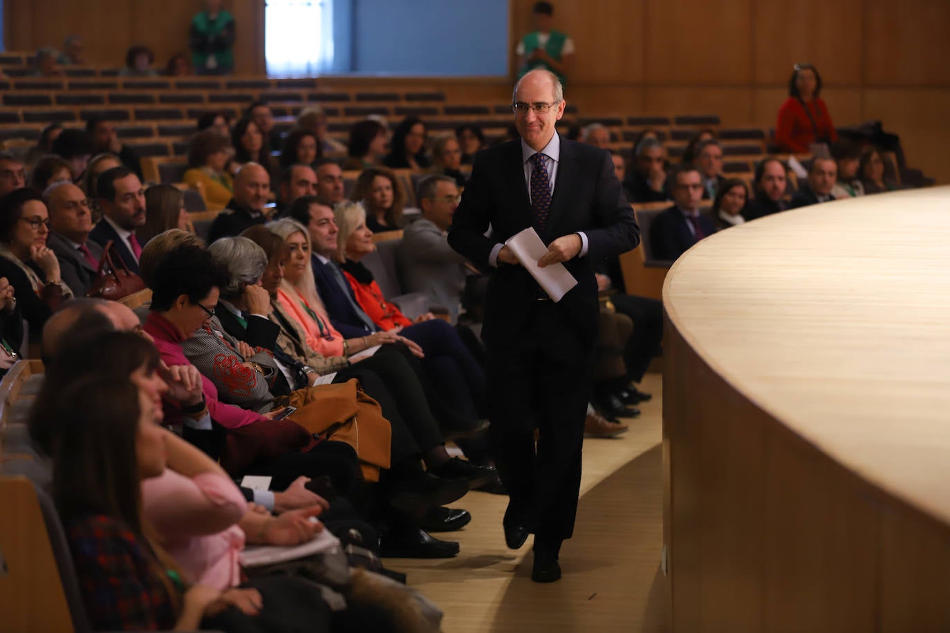 El presidente de la Junta, Alfonso Fernández Mañueco, acude al acto. 