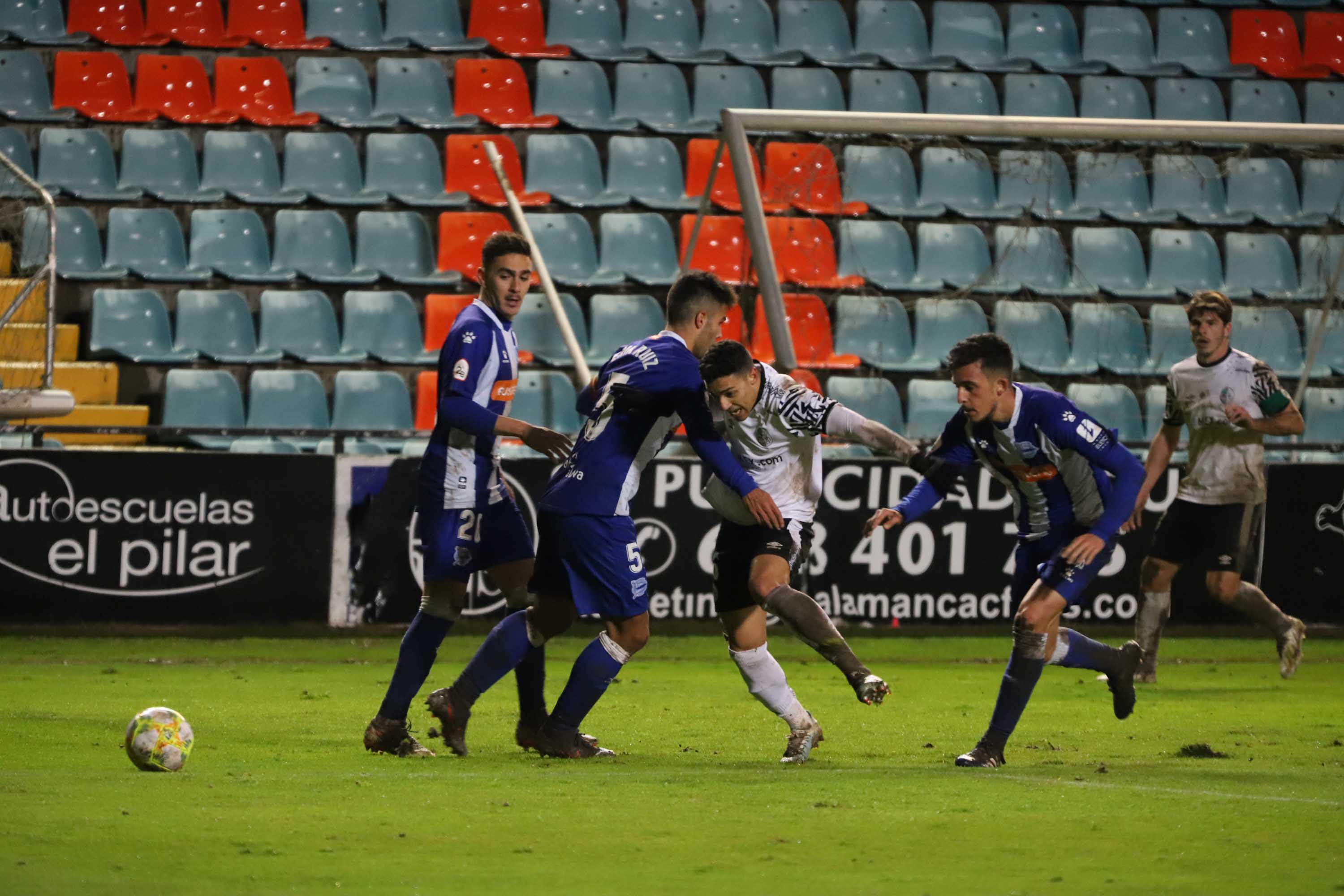 Salamanca CF UDS - Alavés B (1-0). 
