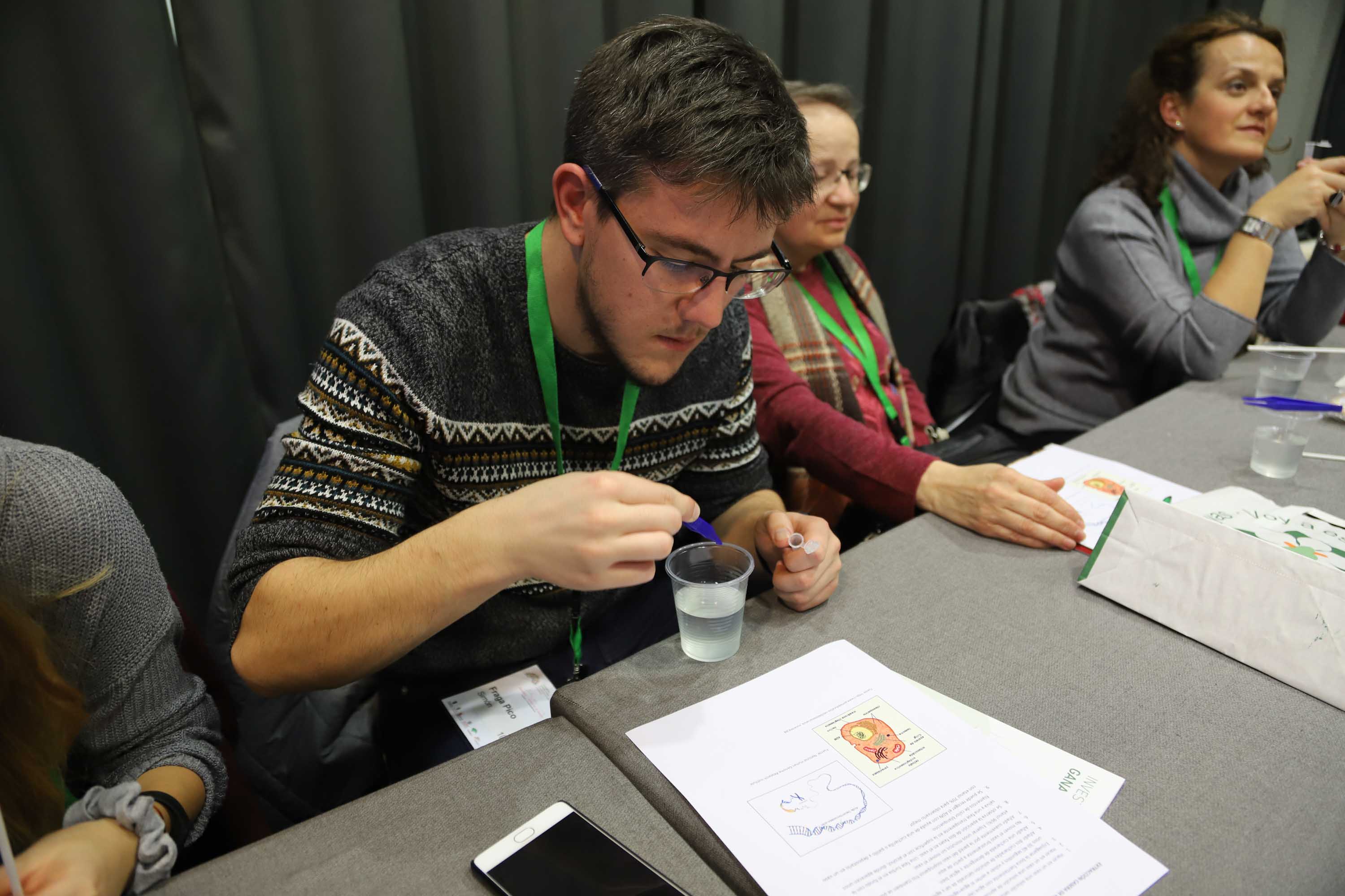 Talleres y conferencias del Congreso del Cancer. 