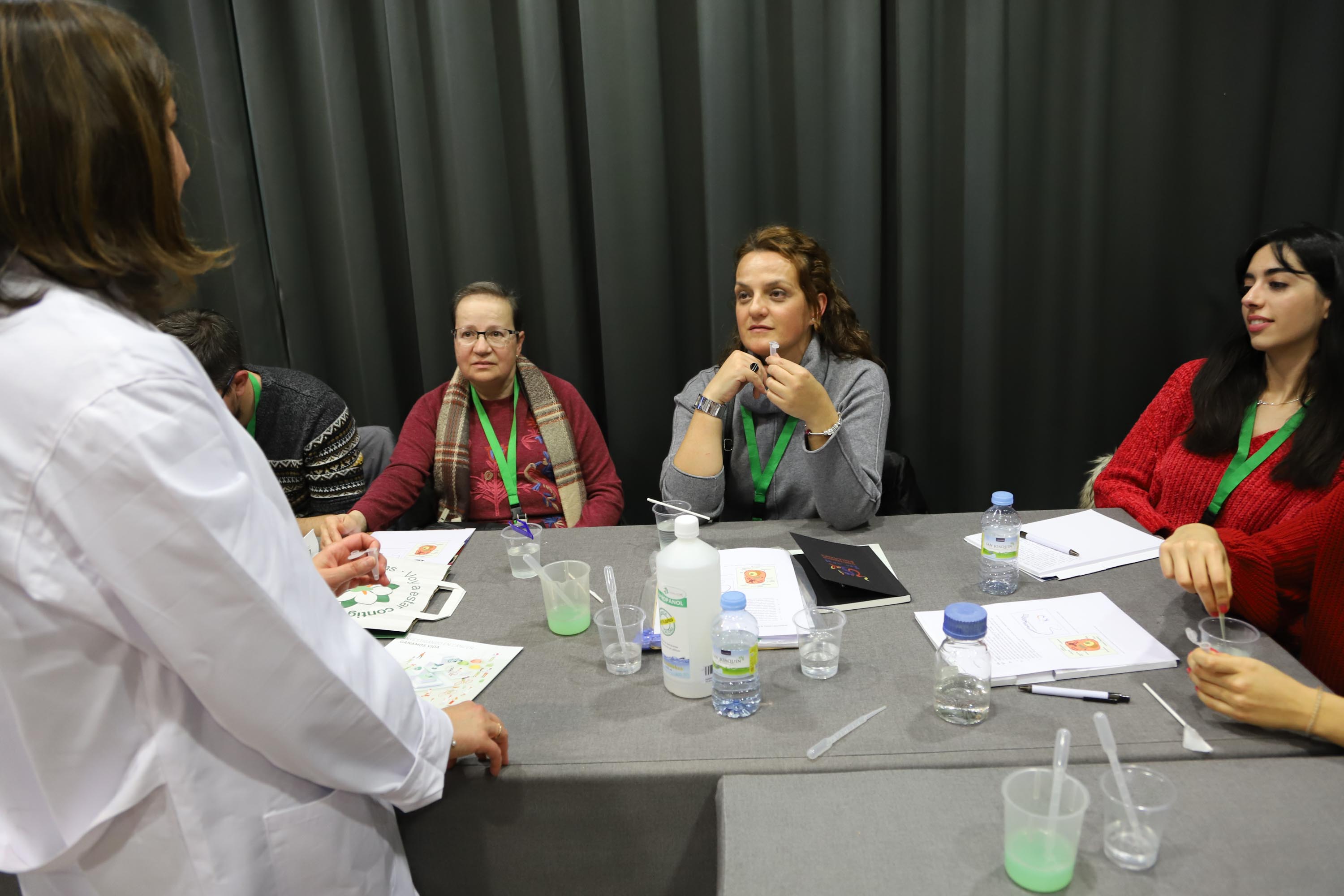 Talleres y conferencias del Congreso del Cancer. 