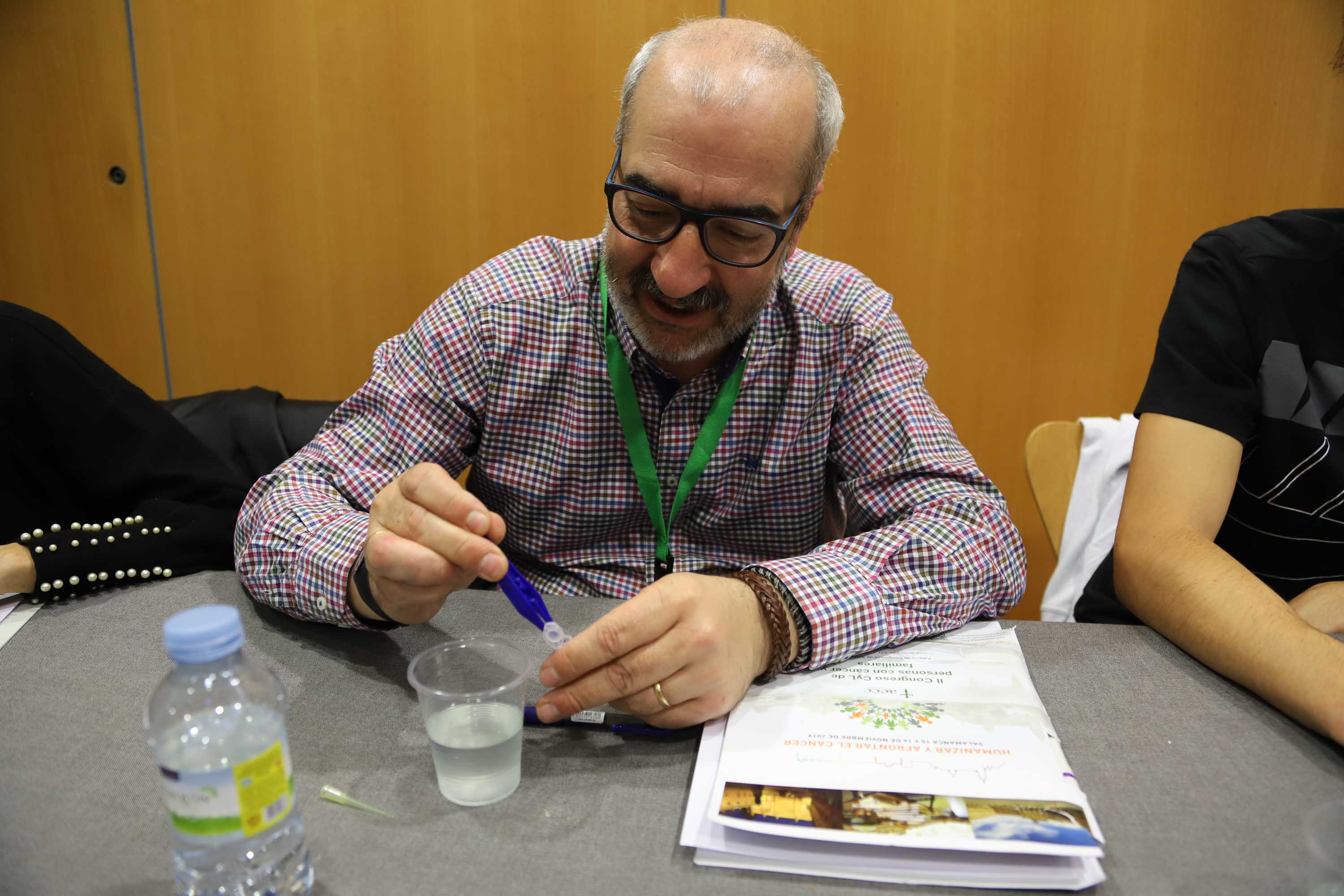 Talleres y conferencias del Congreso del Cancer. 