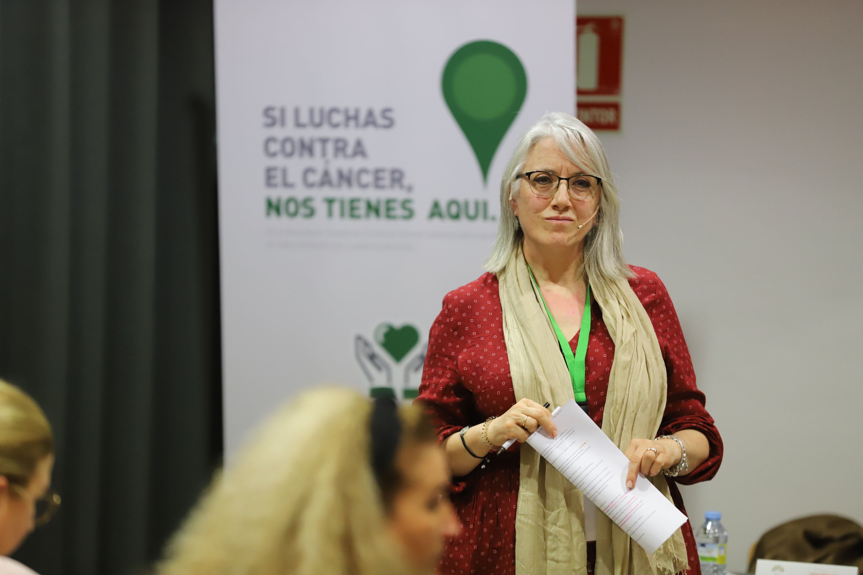 Talleres y conferencias del Congreso del Cancer. 