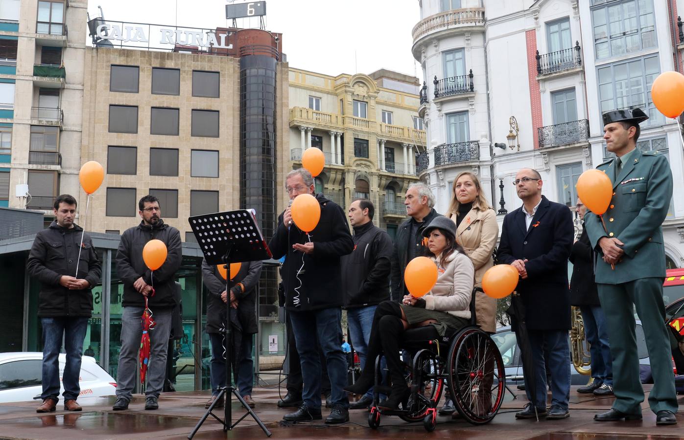 Día Mundial en Recuerdo de las Víctimas por Accidentes de tráfico en Valladolid. 